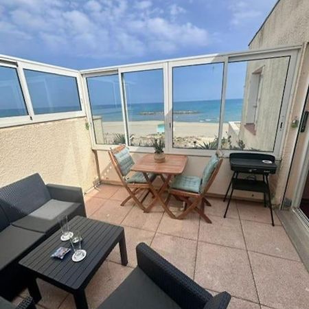 Grand Large Appartement Terrasse Front De Mer Barcares Le Barcarès Eksteriør billede