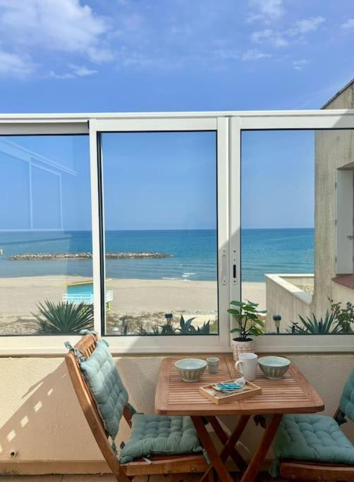 Grand Large Appartement Terrasse Front De Mer Barcares Le Barcarès Eksteriør billede